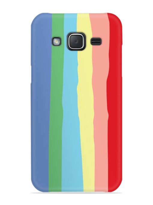 Rainbow Premium Shade Snap Case for Samsung Galaxy J7 (2015) Zapvi