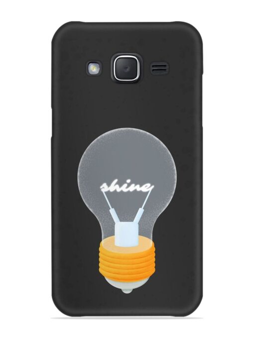 Bulb Background Snap Case for Samsung Galaxy J7 (2015) Zapvi