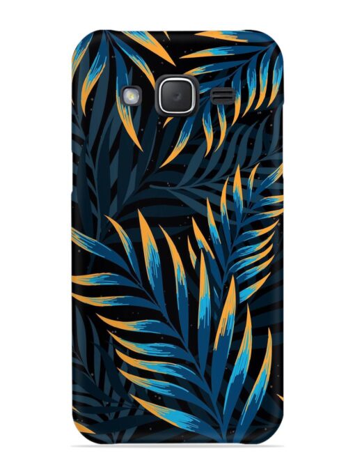 Abstract Leaf Art Snap Case for Samsung Galaxy J7 (2015) Zapvi