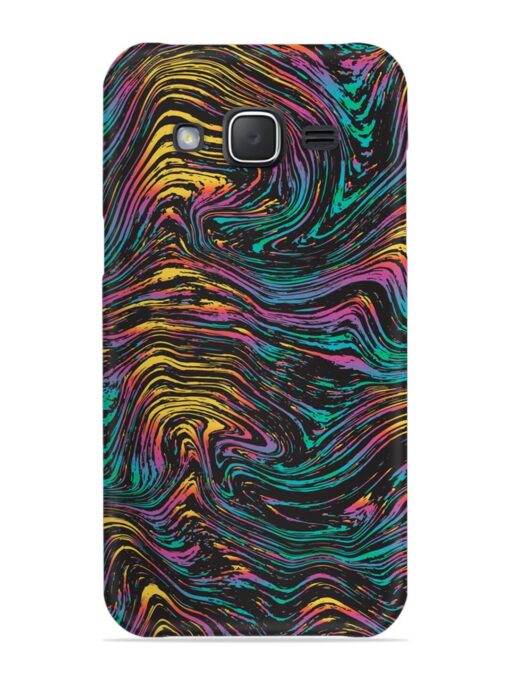 Abstract Liquid Colors Snap Case for Samsung Galaxy J7 (2015) Zapvi