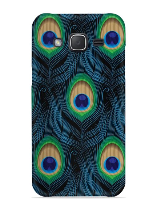 Seamless Pattern Peacock Snap Case for Samsung Galaxy J7 (2015) Zapvi