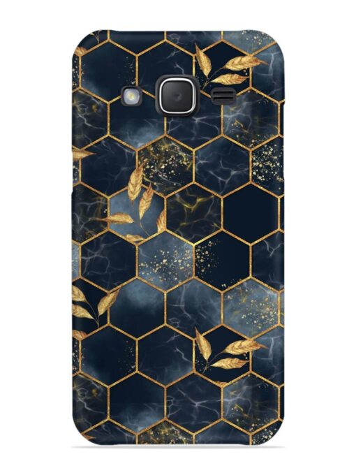 Marble Hexagon Seamless Snap Case for Samsung Galaxy J7 (2015)