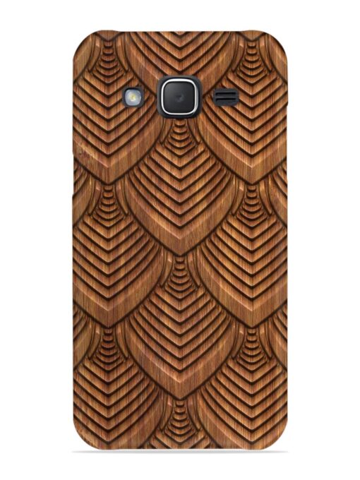 Carved Pattern On Snap Case for Samsung Galaxy J7 (2015) Zapvi