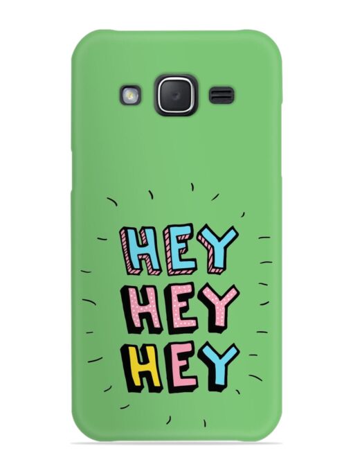 Hey Vector Cartoon Snap Case for Samsung Galaxy J7 (2015)