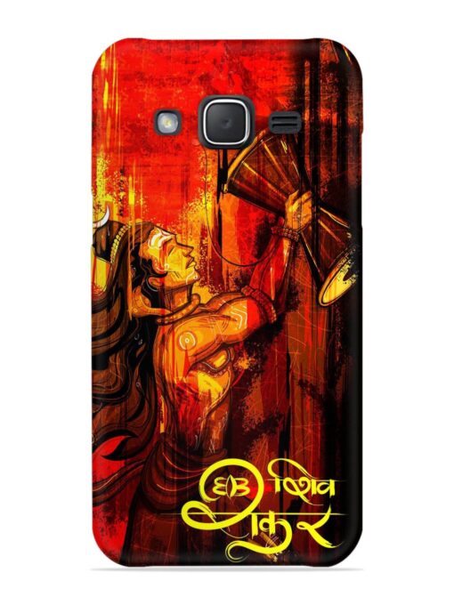 Illustration Lord Shiva Snap Case for Samsung Galaxy J7 (2015) Zapvi