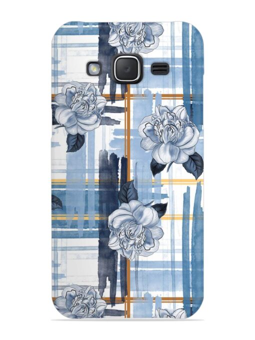 Watercolor Pattern Rose Snap Case for Samsung Galaxy J7 (2015) Zapvi