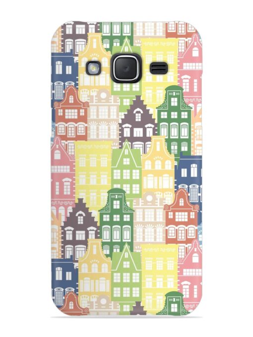 Seamless Shapes Pattern Snap Case for Samsung Galaxy J7 (2015) Zapvi