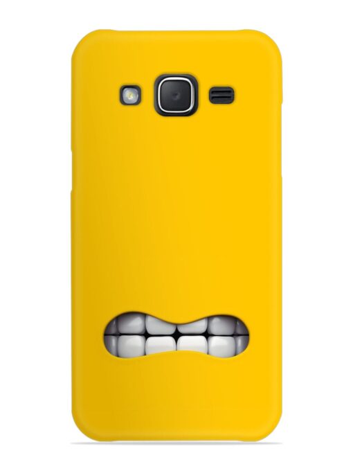 Mouth Character On Snap Case for Samsung Galaxy J7 (2015)