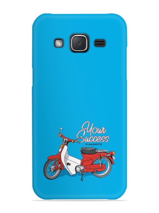 Motorcycles Image Vector Snap Case for Samsung Galaxy J7 (2015) Zapvi