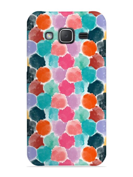 Colorful Seamless Pattern Snap Case for Samsung Galaxy J7 (2015) Zapvi