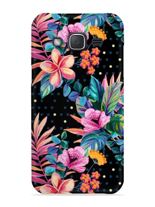 Seamless Floral Pattern Snap Case for Samsung Galaxy J7 (2015) Zapvi