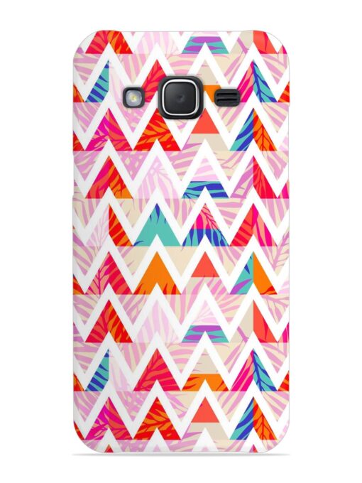 Abstract Triangle Background Snap Case for Samsung Galaxy J7 (2015)