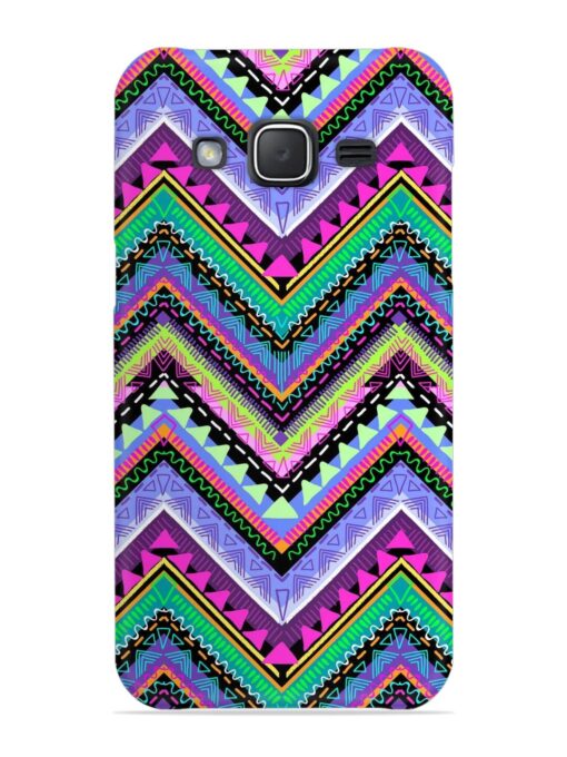 Tribal Aztec Print Snap Case for Samsung Galaxy J7 (2015)