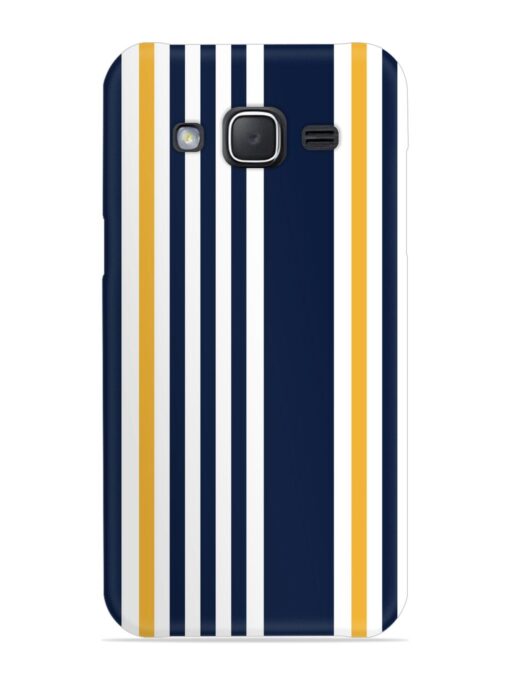 Seamless Stripe Pattern Snap Case for Samsung Galaxy J7 (2015)