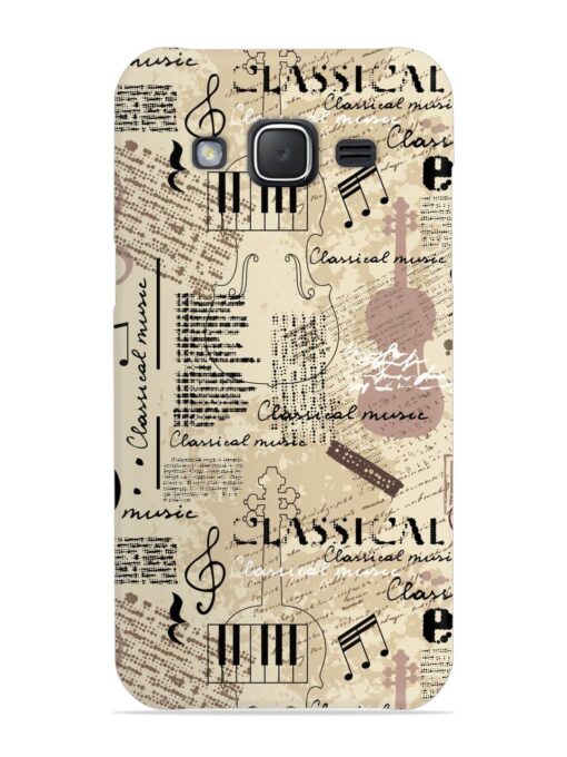 Classical Music Lpattern Snap Case for Samsung Galaxy J7 (2015) Zapvi