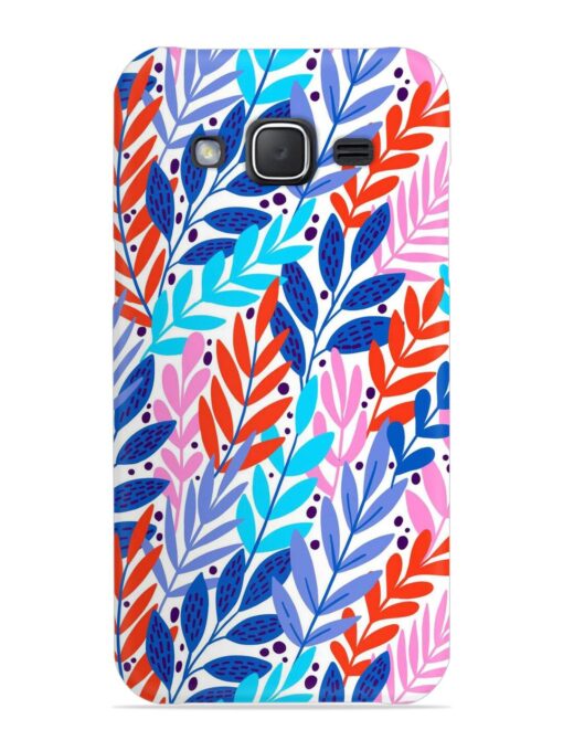 Bright Floral Tropical Snap Case for Samsung Galaxy J7 (2015)