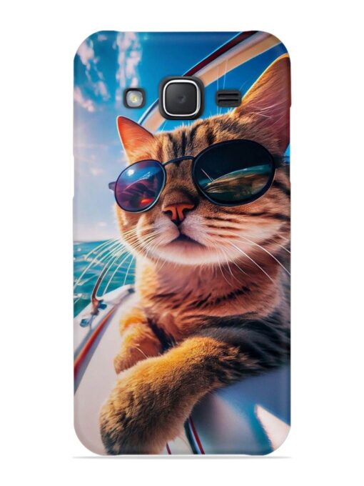 Cat In Style Snap Case for Samsung Galaxy J7 (2015)