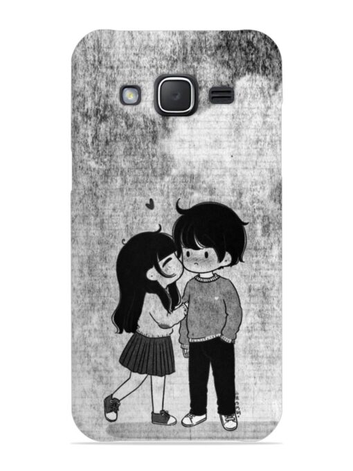 Couple Love Highlights Snap Case for Samsung Galaxy J7 (2015) Zapvi