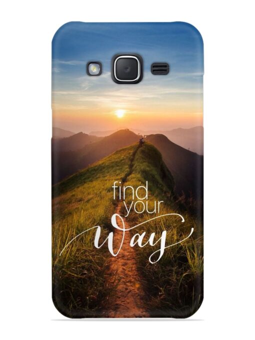 Find Your Way Snap Case for Samsung Galaxy J7 (2015) Zapvi