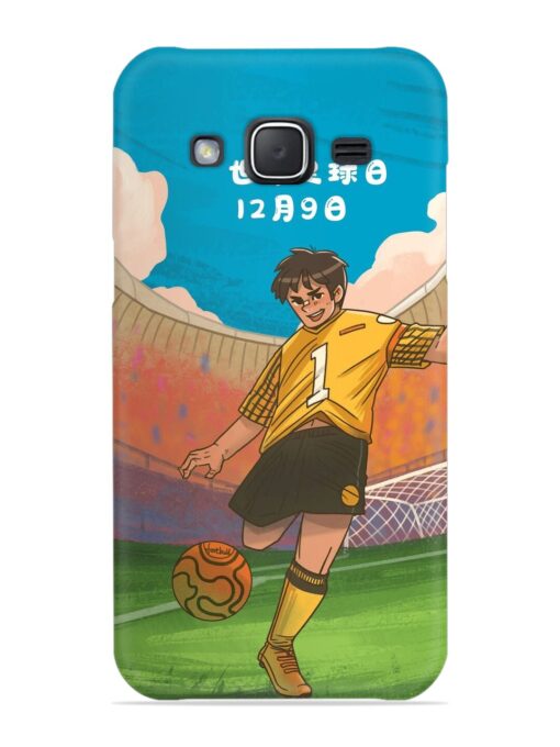 Soccer Kick Snap Case for Samsung Galaxy J7 (2015)