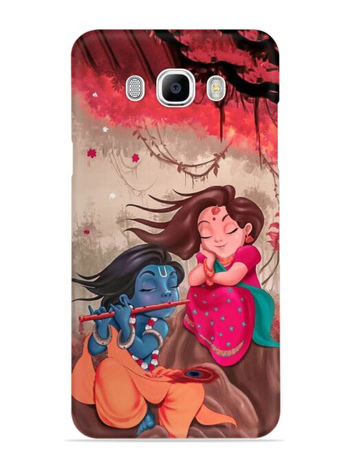 Radhe Krishna Water Art Snap Case for Samsung Galaxy J7 (2016)