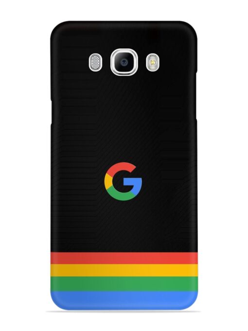 Google Logo Art Snap Case for Samsung Galaxy J7 (2016) Zapvi