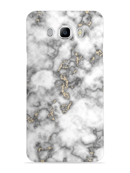 Gray And Gold Marble Snap Case for Samsung Galaxy J7 (2016)