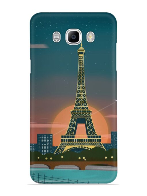 Scenery Architecture France Paris Snap Case for Samsung Galaxy J7 (2016) Zapvi