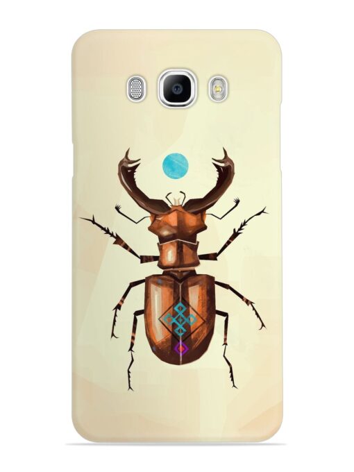 Stag Beetle Vector Snap Case for Samsung Galaxy J7 (2016)