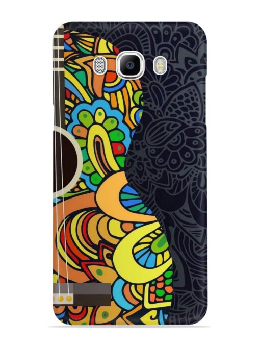 Guitar Vector Art Snap Case for Samsung Galaxy J7 (2016)