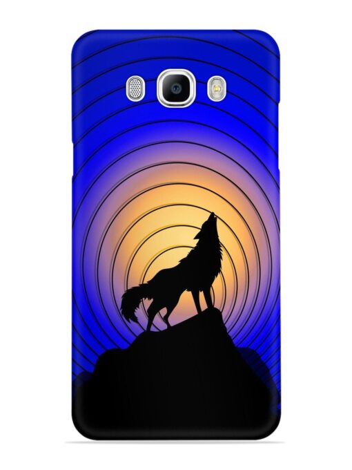 Fox Roaring Design Snap Case for Samsung Galaxy J7 (2016)