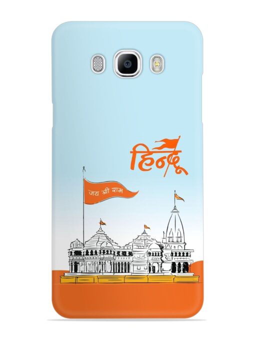 Ram Mandir Hindu Snap Case for Samsung Galaxy J7 (2016)