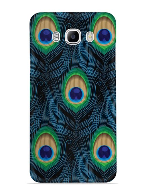 Seamless Pattern Peacock Snap Case for Samsung Galaxy J7 (2016)