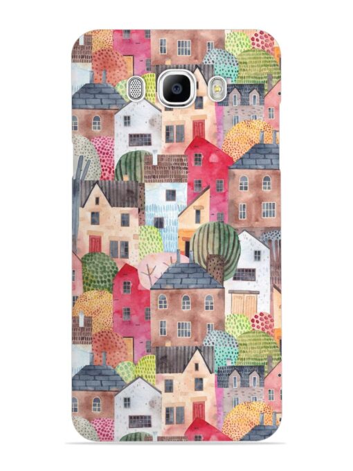 Abstract Seamless Pattern Snap Case for Samsung Galaxy J7 (2016) Zapvi