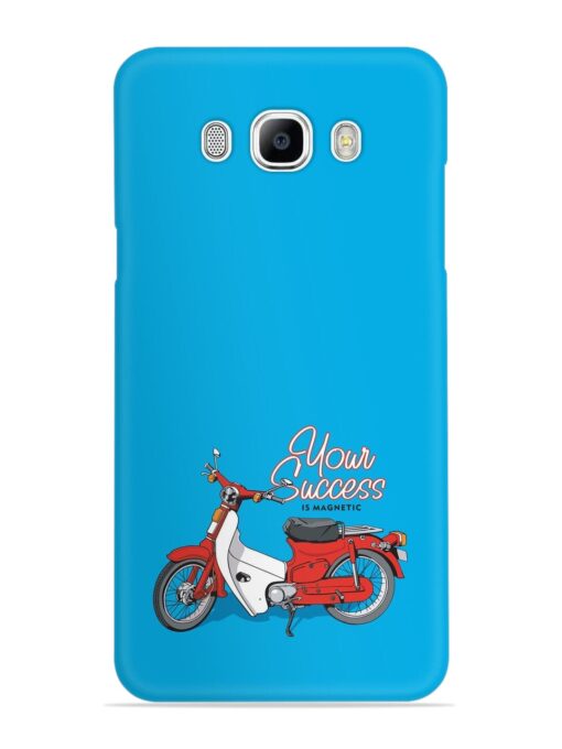 Motorcycles Image Vector Snap Case for Samsung Galaxy J7 (2016)