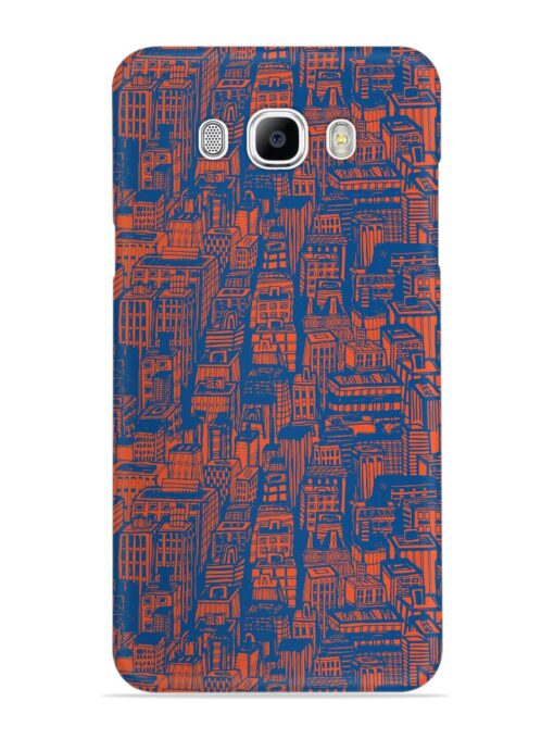 Hand Drawn Seamless Snap Case for Samsung Galaxy J7 (2016)