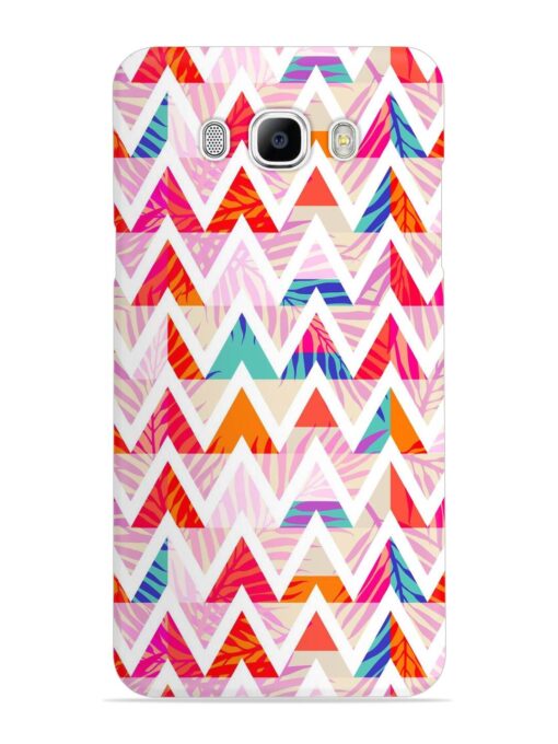 Abstract Triangle Background Snap Case for Samsung Galaxy J7 (2016) Zapvi