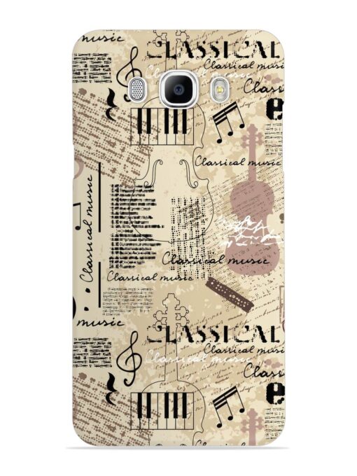 Classical Music Lpattern Snap Case for Samsung Galaxy J7 (2016)