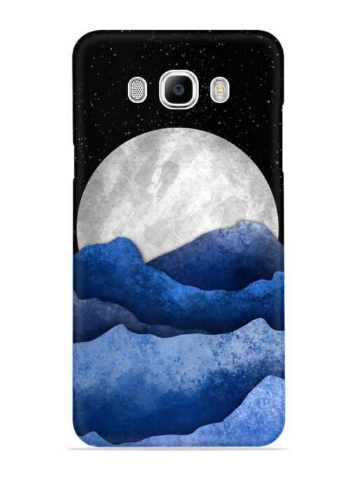 Full Moon Mountain Vector Snap Case for Samsung Galaxy J7 (2016)