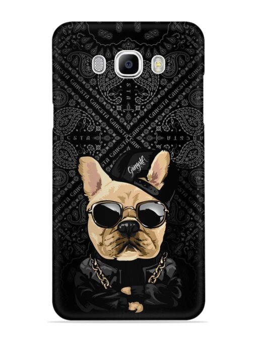 Gangsta Cool Sunglasses Dog Snap Case for Samsung Galaxy J7 (2016)