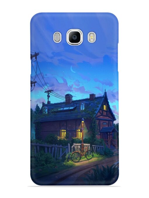 Beautiful Village House Snap Case for Samsung Galaxy J7 (2016) Zapvi