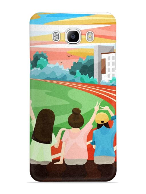 School Playground Snap Case for Samsung Galaxy J7 (2016)