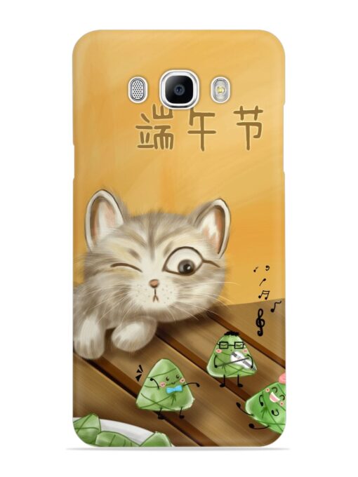 Cat Scorpion Dancing Snap Case for Samsung Galaxy J7 (2016)