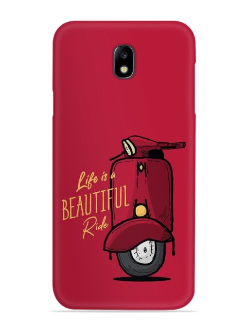 Life Is Beautiful Rides Snap Case for Samsung Galaxy J7 (2017)