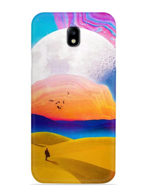 Sandy Desert Snap Case for Samsung Galaxy J7 (2017) Zapvi