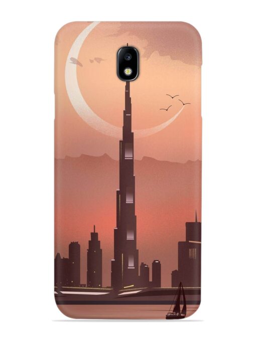 Landmark Burj Khalifa Snap Case for Samsung Galaxy J7 (2017) Zapvi