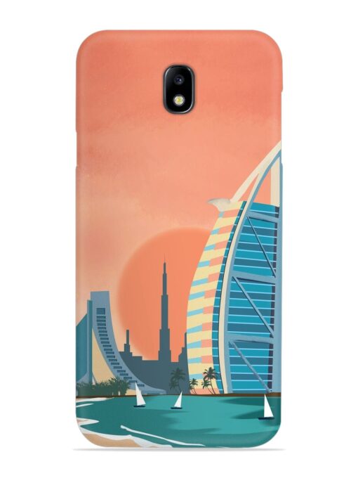 Dubai Architectural Scenery Snap Case for Samsung Galaxy J7 (2017)