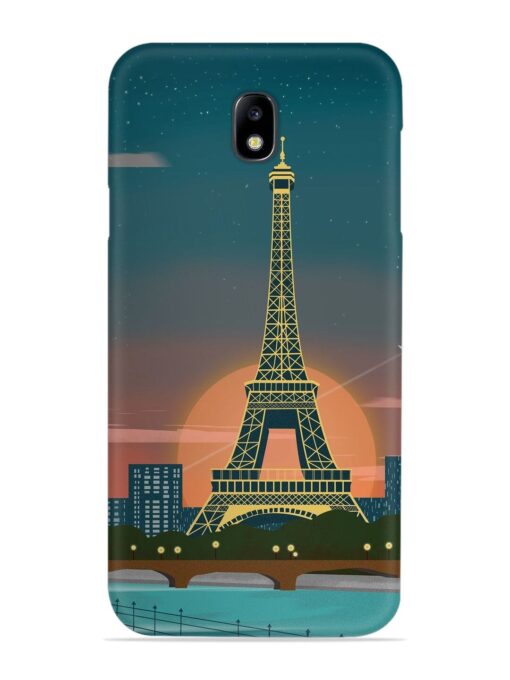 Scenery Architecture France Paris Snap Case for Samsung Galaxy J7 (2017) Zapvi