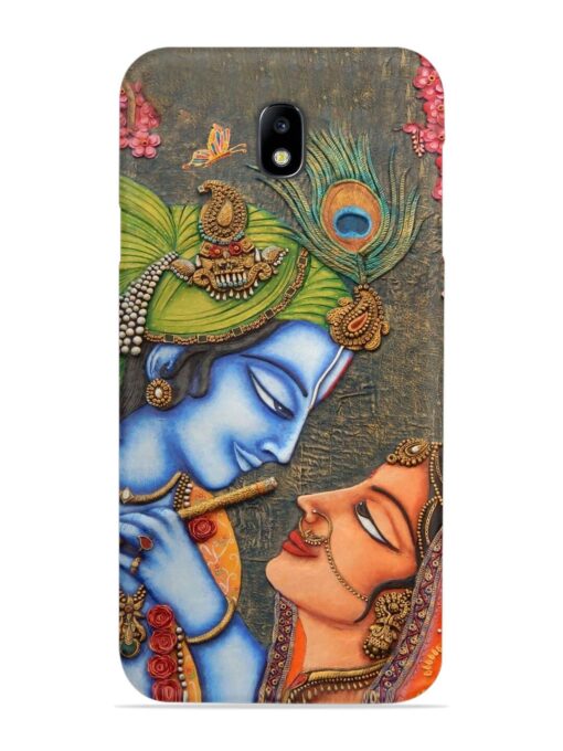 Lord Radha Krishna Flute Art Snap Case for Samsung Galaxy J7 (2017)