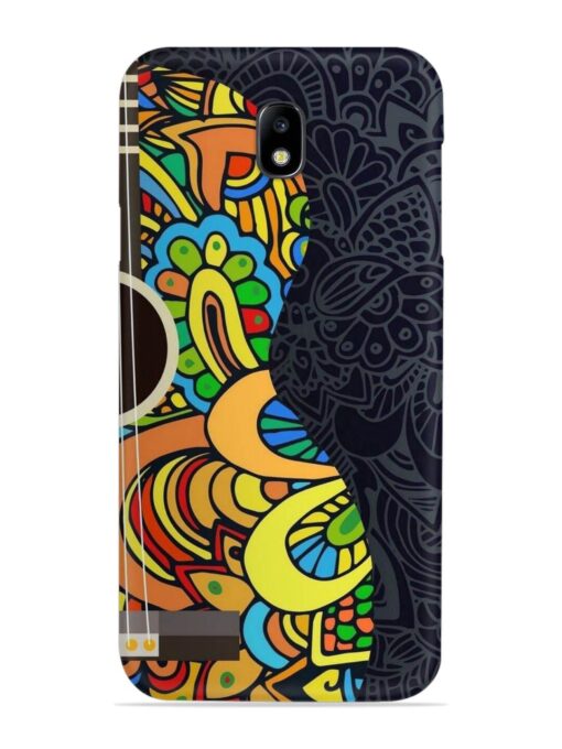 Guitar Vector Art Snap Case for Samsung Galaxy J7 (2017)